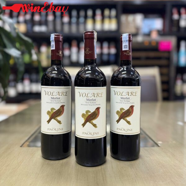 Volare Merlot | Vang Đỏ Ý Chính Hãng (Mua 2 tặng 1)